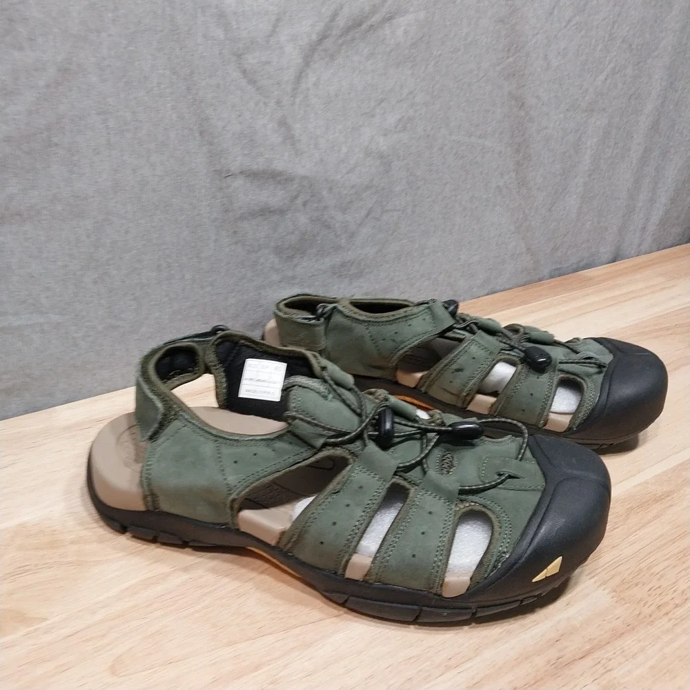 KOIMED Mens Sport Sandals Closed Toe Hiking Water Shoes EUR 43.5 US 9.5-10 Green